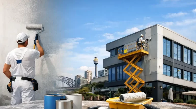 commercial house painting