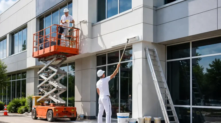 Commercial Building Painting