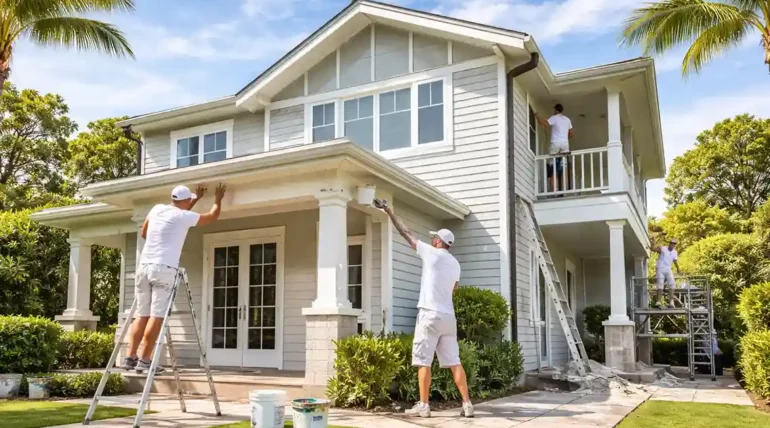 Exterior House Painting Services