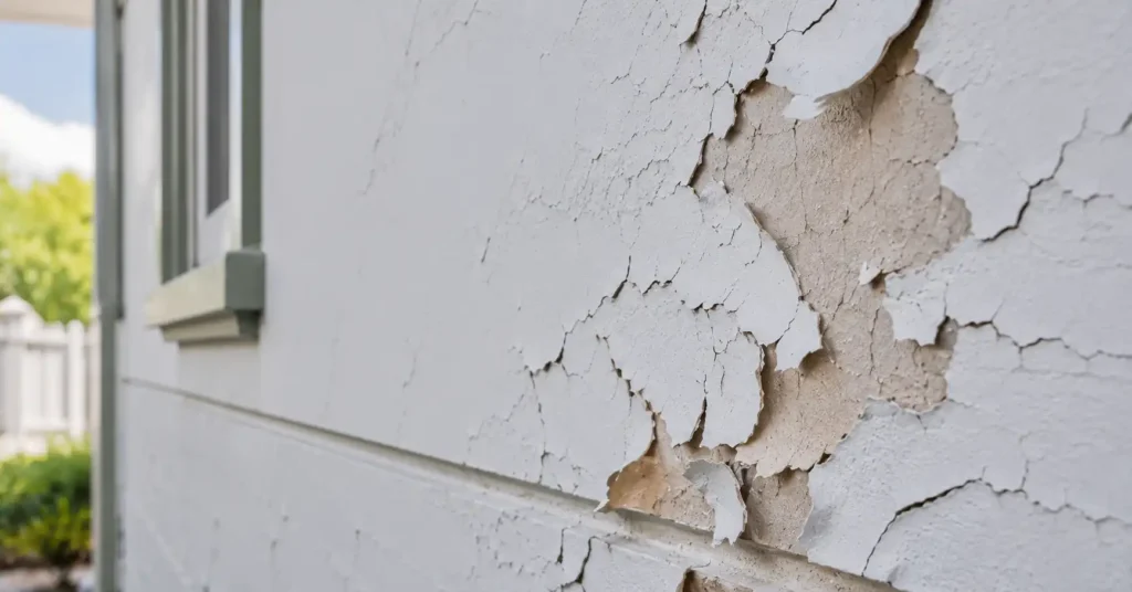Cracking and Flaking Paint 