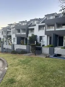 Painting Strata Townhouses in North Parramatta